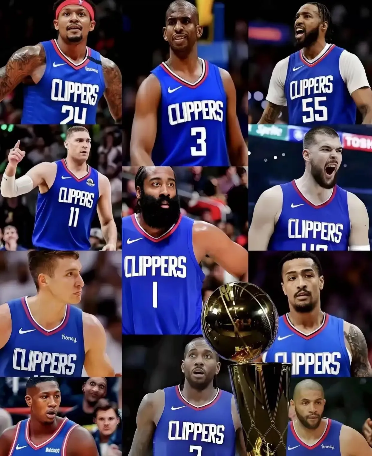 快船碾压尼克斯，保罗扛起全队